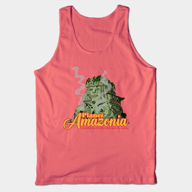 Planet Amazonia Tank Top by Teesbyhugo